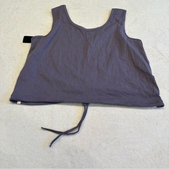 NWT Bebe Sleepwear Tie Back Crop Tank - Picture 6 of 13